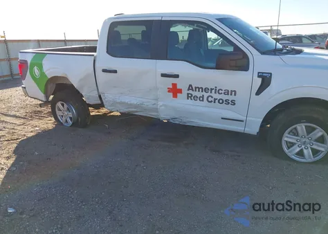 2025 Ford F-150 Xl Hybrid из США, поврежденный, VIN 1FTFW1FD6SFB49876